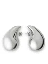 BOTTEGA VENETA EARRINGS STERLING SILVER