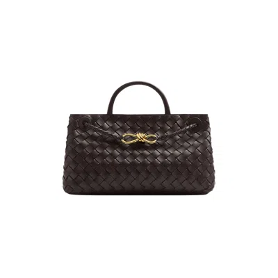 Pre-owned Bottega Veneta East-west Andiamo Bag 'fondant' | Brown | Women's Size Onesize