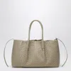 Bottega Veneta Ecru/matcha Pinacoteca Bag In Beige