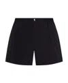 Bottega Veneta Elastic Shorts In Black
