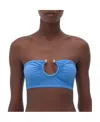 Bottega Veneta Elastic Swimsuit Jacket With Knots In Green