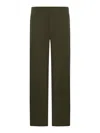 Bottega Veneta Elastic Waist Casual Pants In Black