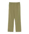 Bottega Veneta Elastic Waist Casual Pants In Green
