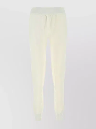 BOTTEGA VENETA ELASTIC WAISTBAND WOOL BLEND JOGGERS