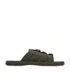 Bottega Veneta Elasticated Intrecciato Slides In Black