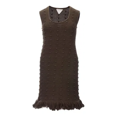 Bottega Veneta Elegant Cotton Brown Suit For Women