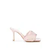 Bottega Veneta Lido 90mm Leather Mules In Pink