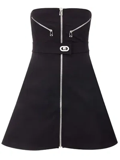 Pre-owned Bottega Veneta Elegant Stretch Tech Fabric Short Dress