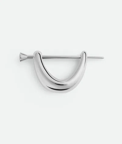 Bottega Veneta Ellipse Haarspange In Metallic