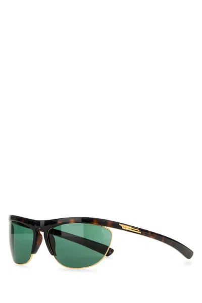 BOTTEGA VENETA BOTTEGA VENETA EYEWEAR RECTANGLE FRAME SUNGLASSES