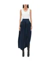 Bottega Veneta Emblem Skirt In Black