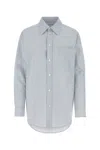 Bottega Veneta Women Embroidered Cotton Blend Shirt