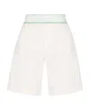 Bottega Veneta White Shorts In White