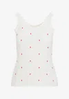 Bottega Veneta Embroidered Matches Tank Top In White