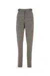 Bottega Veneta Women Embroidered Stretch Viscose Blend Pant
