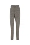 Bottega Veneta Women Embroidered Stretch Viscose Blend Pant In Printed