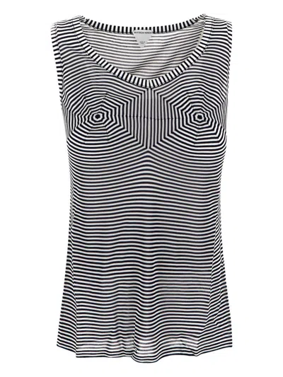 BOTTEGA VENETA EMBROIDERED VISCOSE TANK TOP