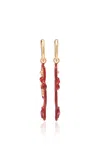 Bottega Veneta Ena 18k Gold-finish Sterling Silver Earrings