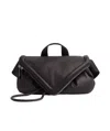 Bottega Veneta Envelope-style Belt Bag In Black