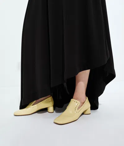 Bottega Veneta Sabato Pump In Yellow