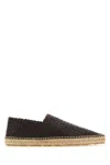 Bottega Veneta Pointed Hemp-soled Shoes In Brown