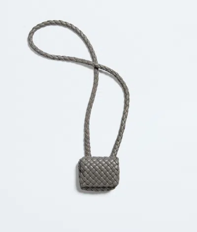 Bottega Veneta Tosca Airpods Case On Strap In Green