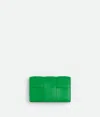 Bottega Veneta Cassette Business Card Case In Parakeet