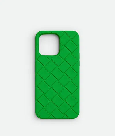 Bottega Veneta Iphone 14 Pro Max Case In Parakeet