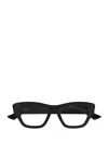 Bottega Veneta Eyewear Rectangular Frame Glasses In Black