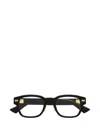 Bottega Veneta Eyewear Square Frame Glasses In Black