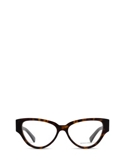 Bottega Veneta Eyeglasses In Brown