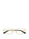 Bottega Veneta Eyewear Square Frame Glasses In Multi