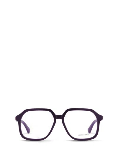 Bottega Veneta Eyeglasses In Purple