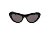 BOTTEGA VENETA BOTTEGA VENETA EYEWEAR BOMBE CAT EYE FRAME SUNGLASSES