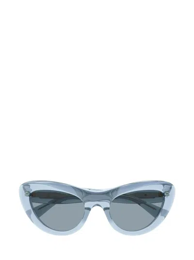 Bottega Veneta Eyewear Bombe Cat Eye Sunglasses In Blue