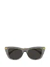 Bottega Veneta Eyewear Cat-eye Frame Sunglasses In Black