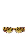 Bottega Veneta Eyewear Cat-eye Frame Sunglasses In Brown