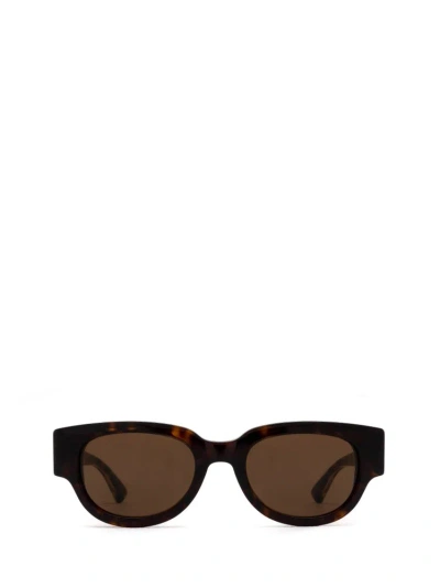 Bottega Veneta Eyewear Cat Eye Frame Sunglasses In Multi