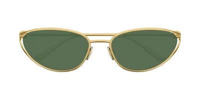 Bottega Veneta Eyewear Cat Eye Frame Sunglasses In Multi