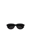 Bottega Veneta Eyewear Classic Aviator Sunglasses In Black