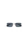 Bottega Veneta Eyewear Classic Rectangular Sunglasses In Green