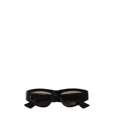 Bottega Veneta Eyewear Dash Cat-eye Frame Sunglasses In Black