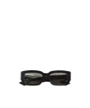 Bottega Veneta Eyewear Dash Rectangular Sunglasses In Black