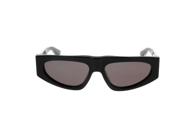 Bottega Veneta Black D-frame Sunglasses