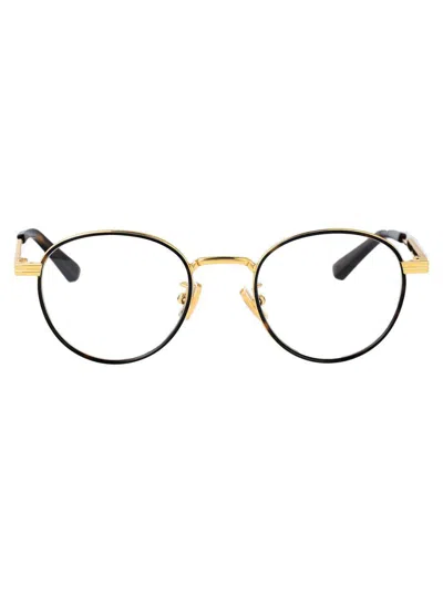 Bottega Veneta Optical In Gold-gold-transparent