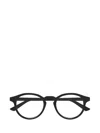 Bottega Veneta Eyewear Oval Frame Glasses In Black