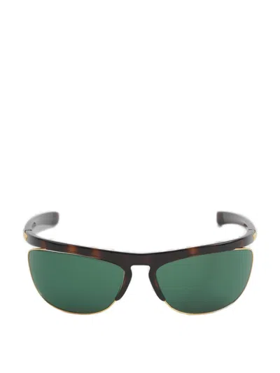 Bottega Veneta Speed Rectangular Sunglasses In Brown