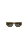 Bottega Veneta Full-frame Sunglasses In Black