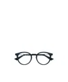 Bottega Veneta Eyewear Round Frame Glasses In Black
