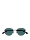 BOTTEGA VENETA BOTTEGA VENETA EYEWEAR SPLIT PANTHOS SUNGLASSES